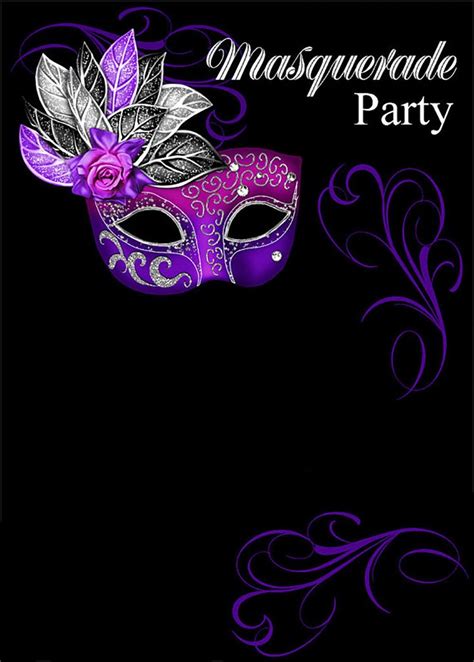 adobe masquerade invitation maker|Free Online Invitation Maker .